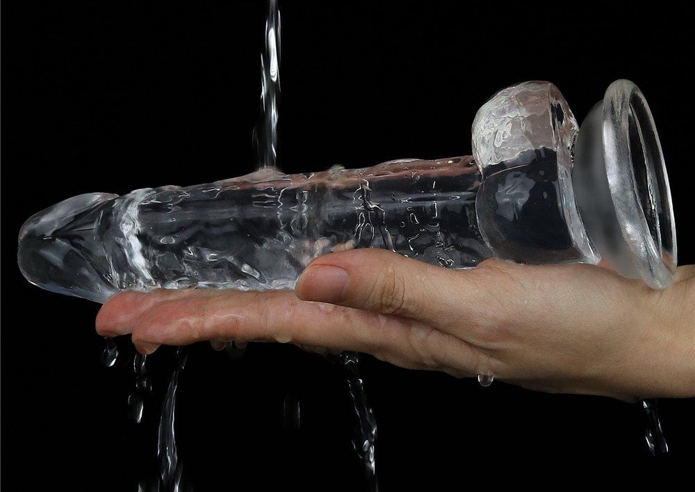 A sight for the most erotic of fantasies, LOVETOY shameless ... Lovetoy - Flawless Dildo 7.5'' - Clear photo-9