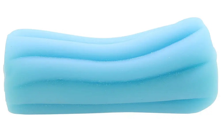 Make your masturbation unforgettable with a realistic mastur... NS Novelties - Firefly Yoni Glow Masturbator - Blue photo-5
