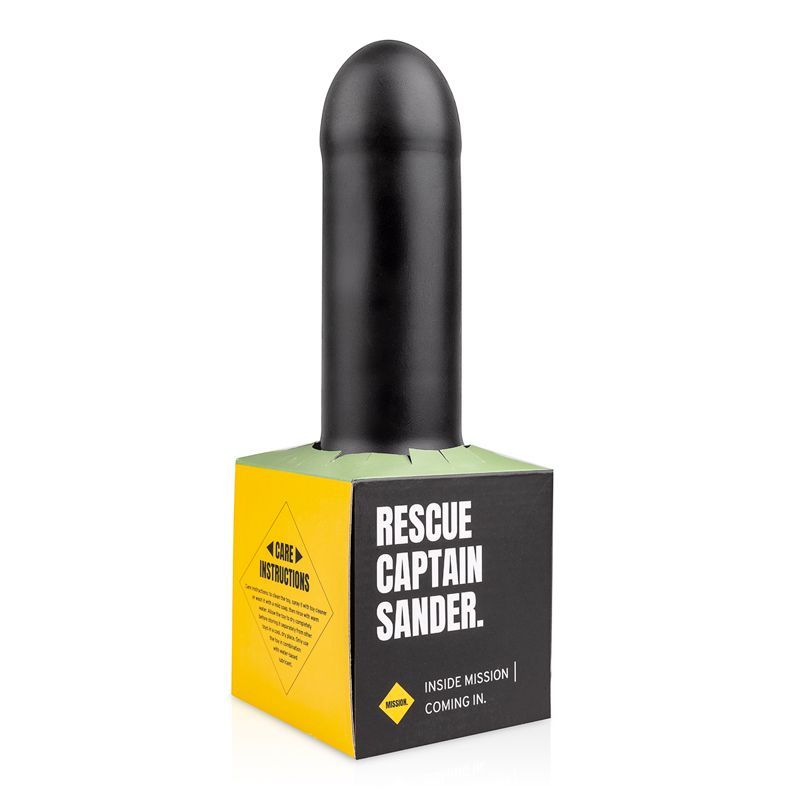 The Tactical I Dildo is armed with pleasure, and always hits... BUTTR - Tactical I Dildo - Black photo-5