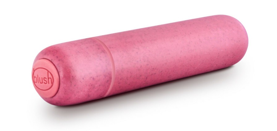 This pleasure-packed petite vibe is crafted from Biofeel, a ... Gaia - Eco Bullet - Coral photo-4