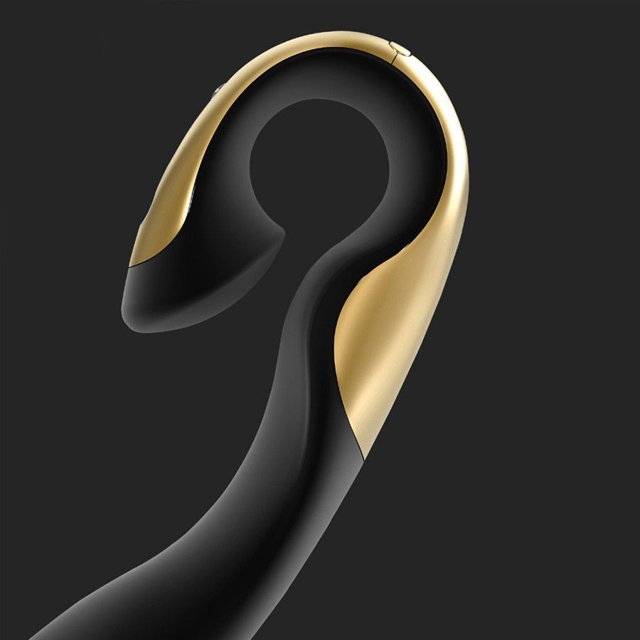 One of today's most advanced vibrators. Sophisticated, e... Zini - Roae Vibrator - Black & Gold photo-10