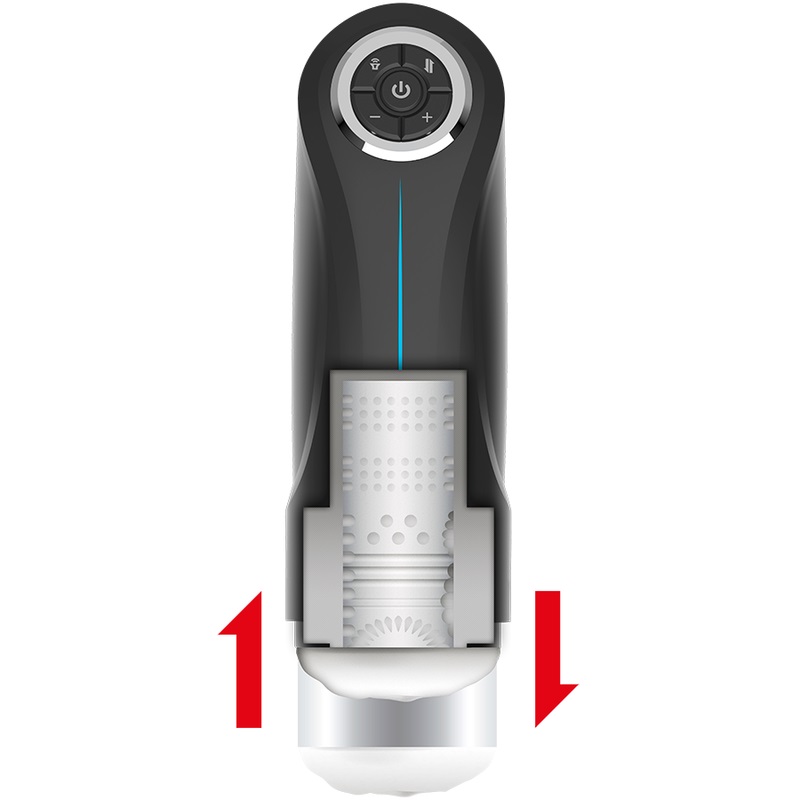 Who said there are no good toys for men? With Jamyjob's ... Jamyjob - Milker Up and Down Stroker - Black photo-2