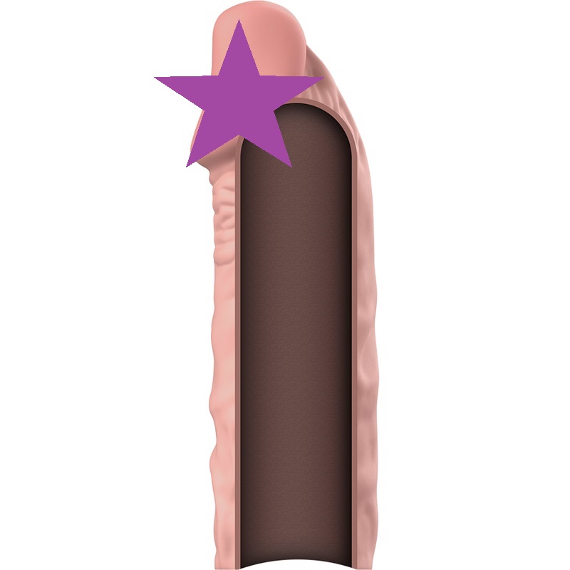 Increase your girth and intensify the pleasure for both of y... VirilXL - V5 Penis Extender - Flesh photo-2
