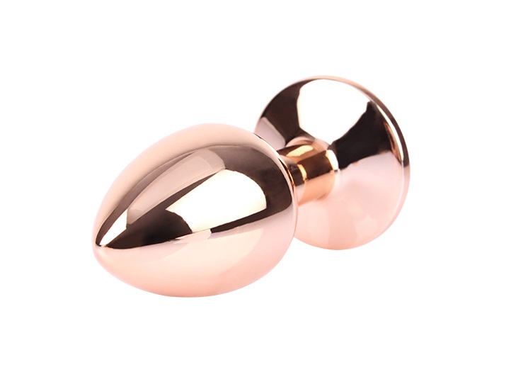 Metal plug for anal play and training
Tapered easy entry tip... Chisa - Spark Rose Metal Plug S - Pink photo-3