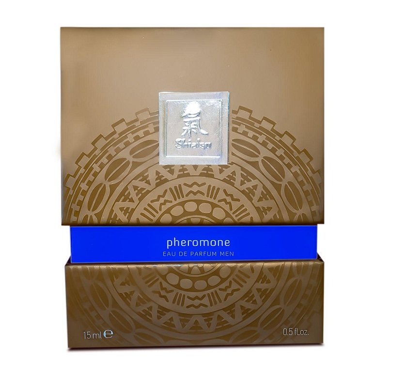 These special, highly concentrated pheromone perfumes with t... Shiatsu - Men Pheromone Perfume - Dark Blue - 15ml photo-3