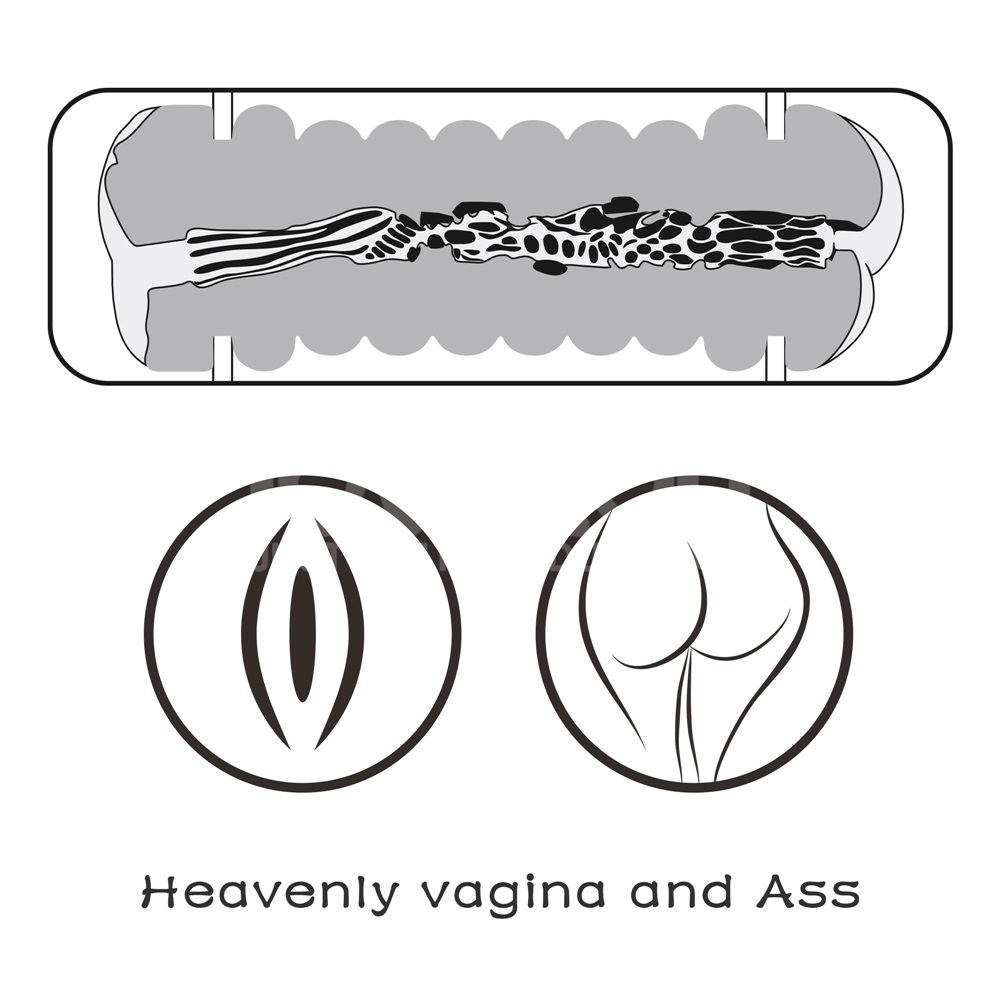 It defeats other male strokers by its unbelievable realistic... Lovetoy - Blowout Vagina & Ass Stroker photo-8