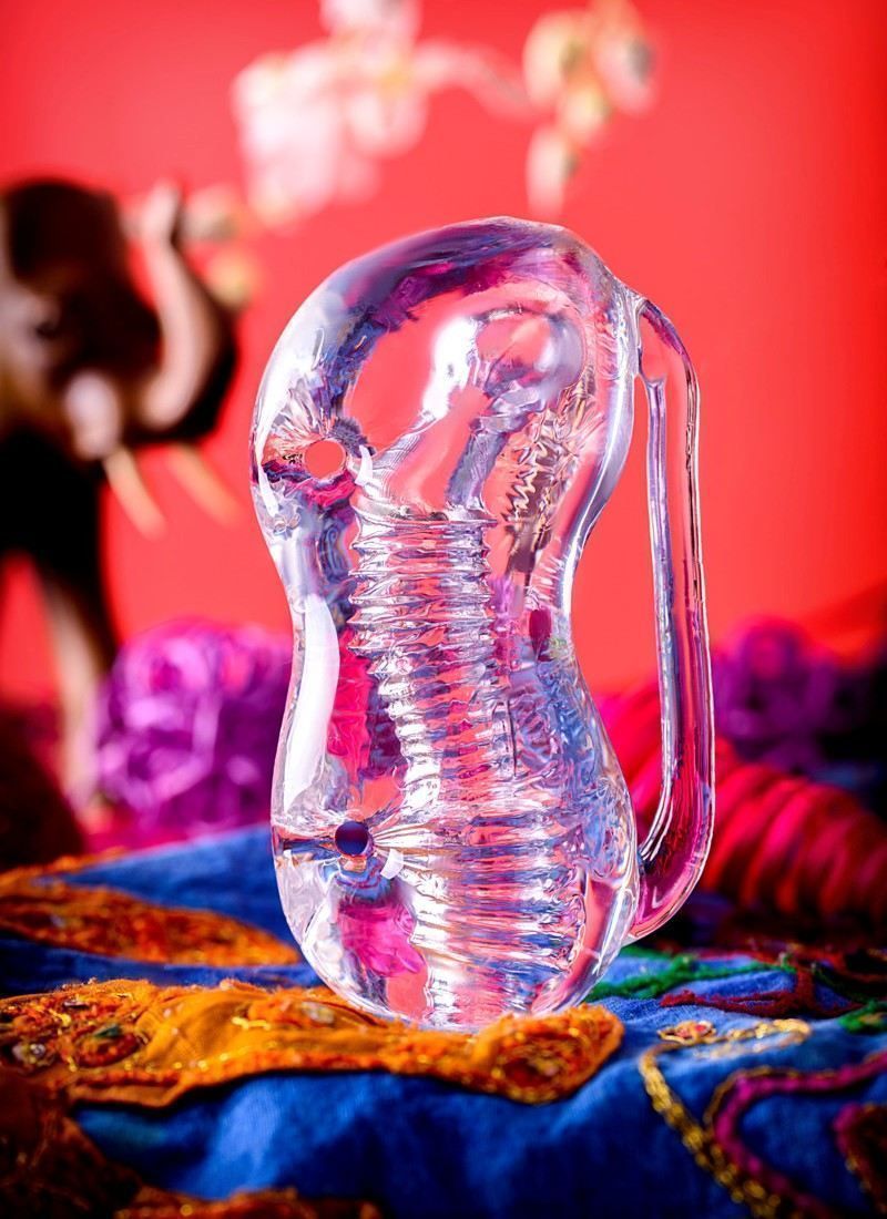 Internal relief of Indira masturbator follows the female ana... Lingam - Indira Male Stroker - Clear photo-6