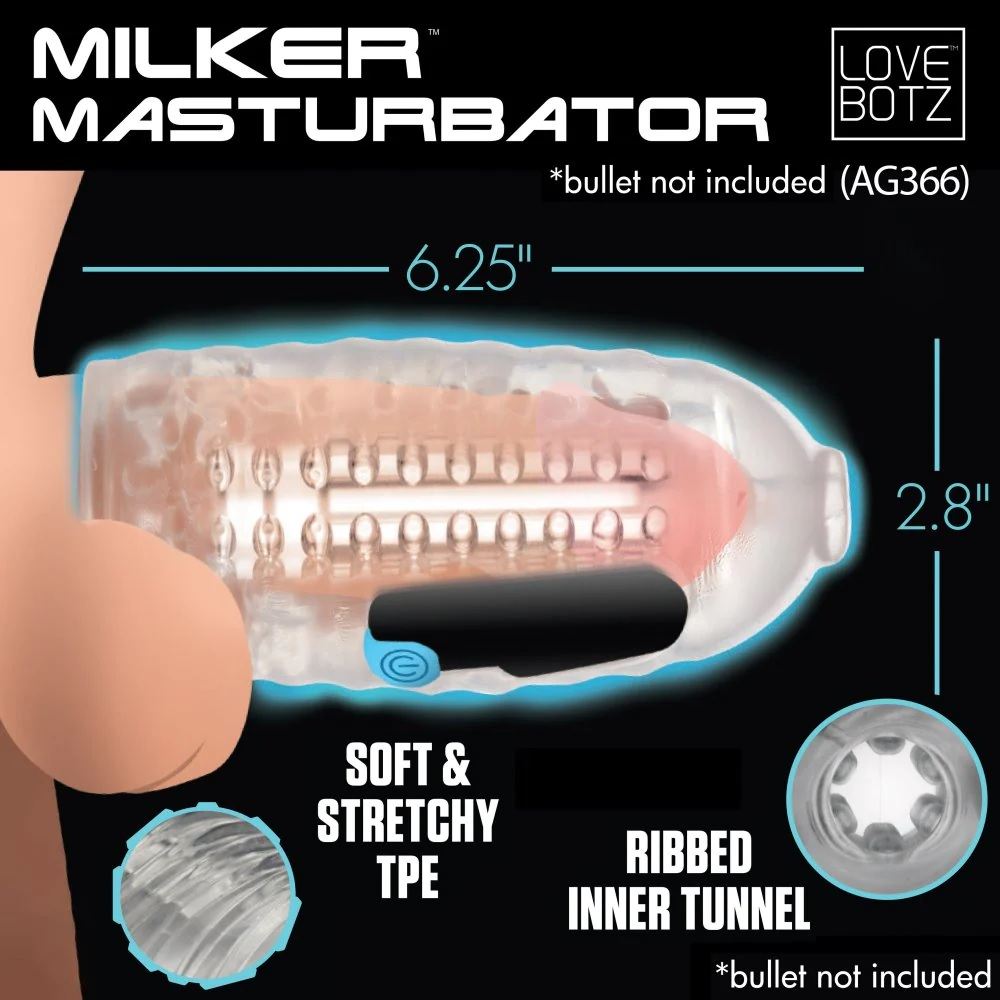 Take your jerk off sessions to the next level with this Milk... Lovebotz - Milker Masturbator photo-7