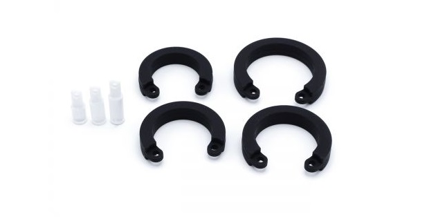 This black adjustable silicone chastity device from Kiotos X... Kiotos - Silicone Chastity Cage - Black photo-4