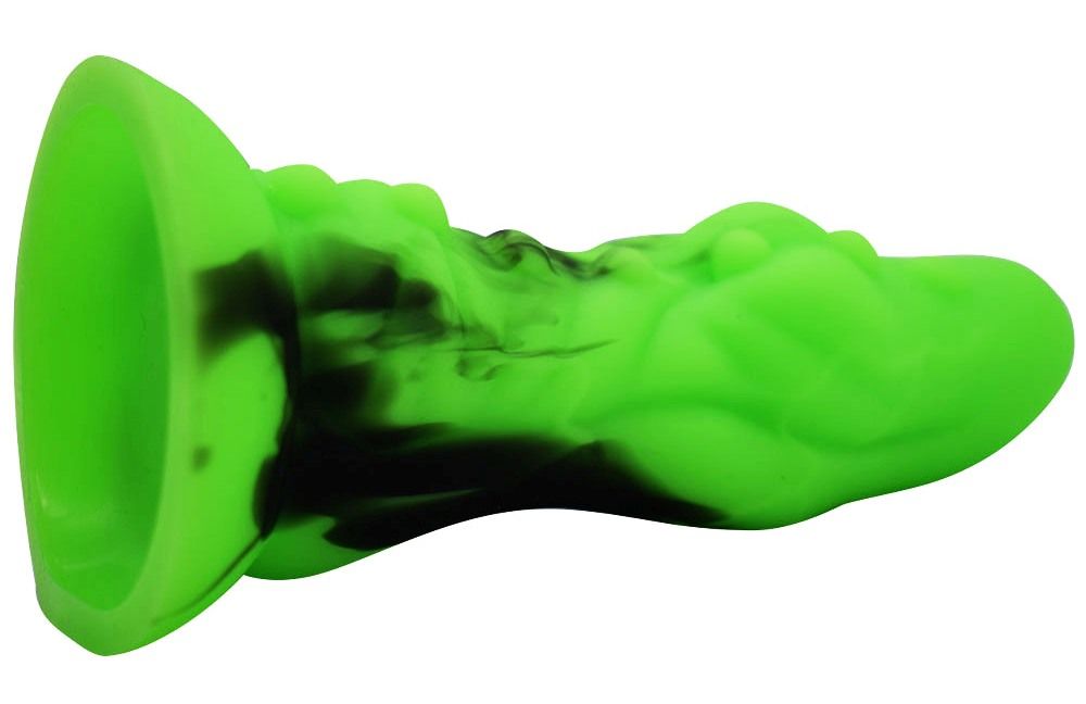 Aligator head shape dildo anal plug perfect softness
&... FAAK - Aligator Dildo - Green/Black photo-14