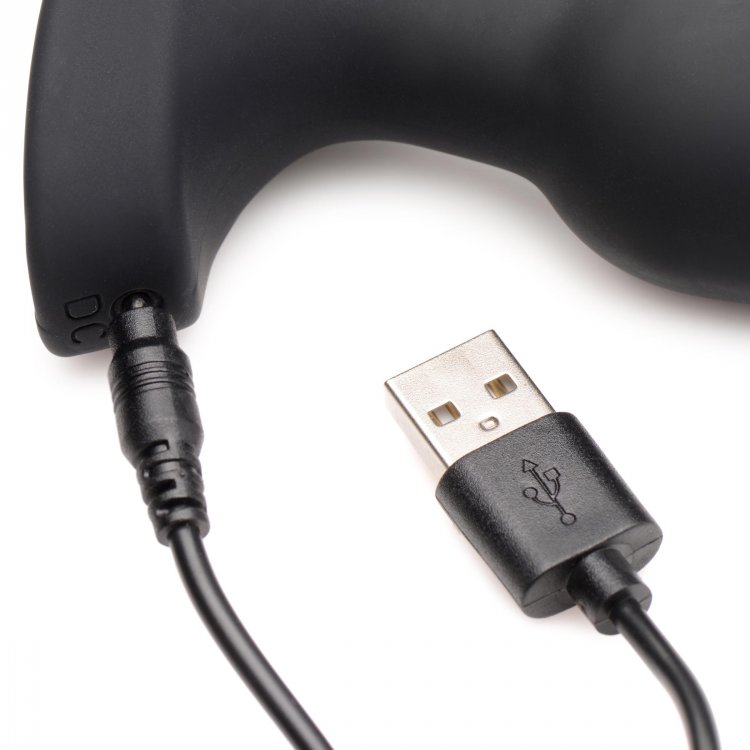 Show off your heart and your rhythm! This anal plug has a br... Booty Sparks - Laser Heart Anal Plug S - Black photo-8