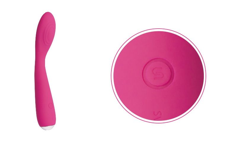 Iris is a vibrator designed especially for clitoris and g-sp... SVAKOM - Iris G-spot Vibrator - Plum Red photo-10