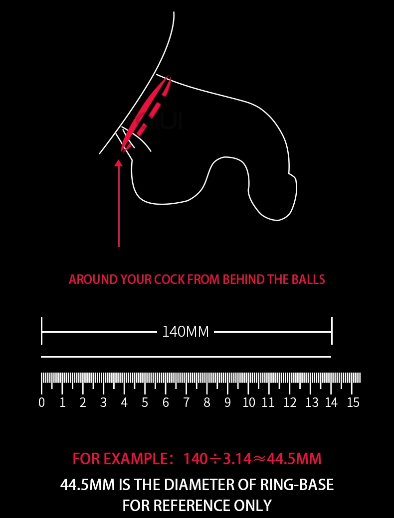 3-Shock modes (Vibrate / Tremble / Sting) at your ch... QIUI - APP Controlled Chastity Device L - Black photo-13