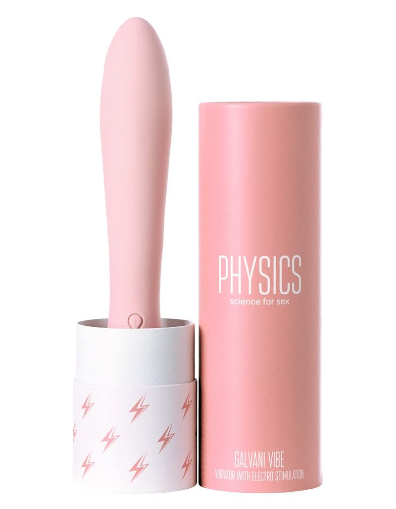 Vibrator with electro stimulation are designed with the laws... Physics - Galvani Electro Vibe - Pink photo-11