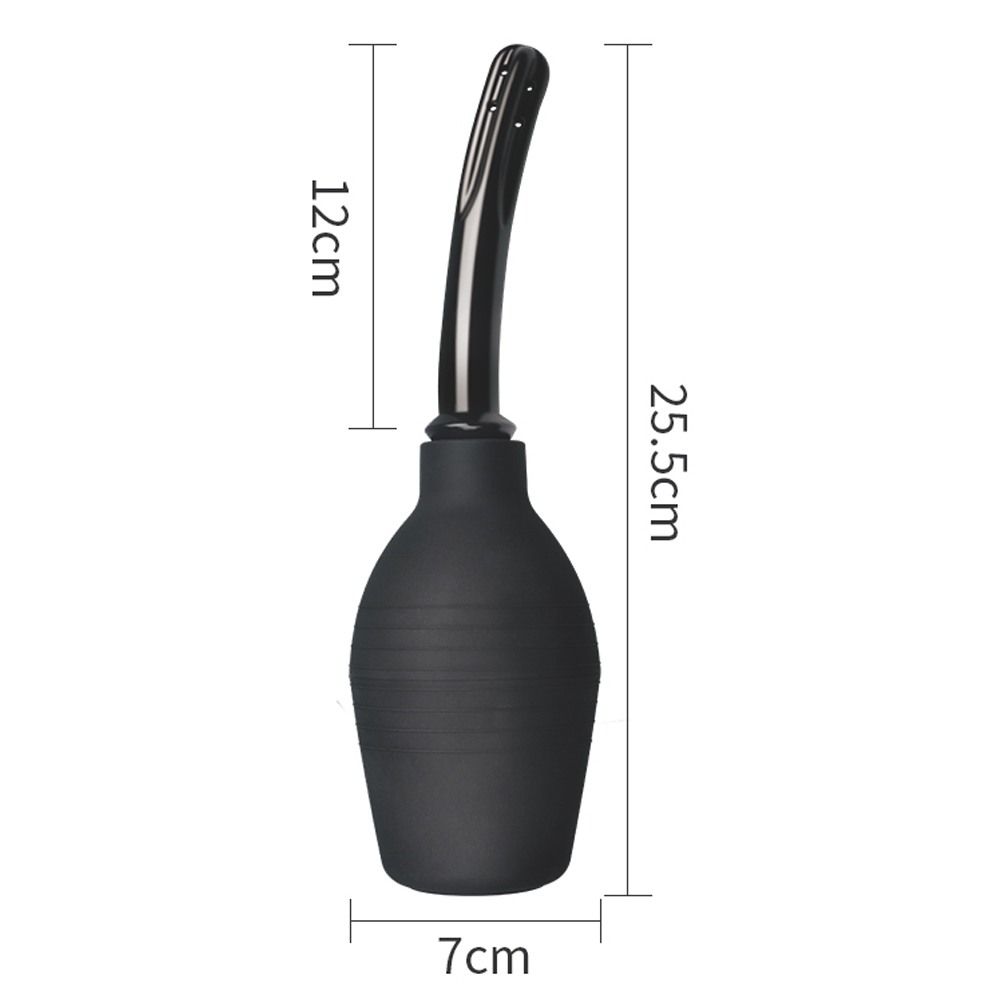 This effective anal douche is so easy to use with a soft, sq... Lovetoy - Bondage Fetish Deluxe Douche 25.5cm photo-3