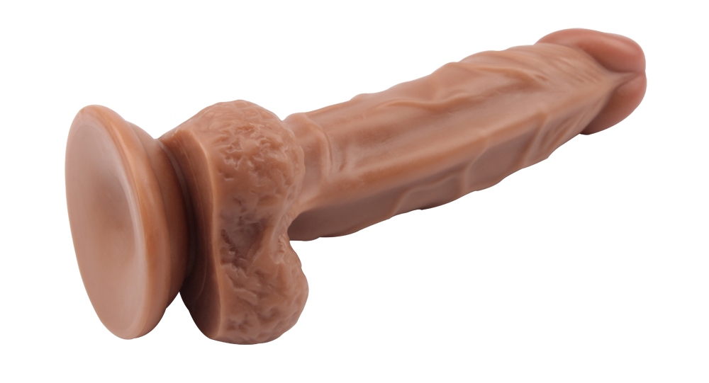Anti-bacterial, Better-than-real, Strong Suction Cup, Dual D... Chisa - Fashion Dude 8.5" Dildo - Latin photo-6