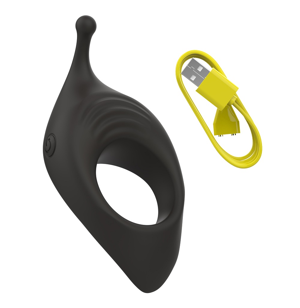 Rechargeable vibrating pleasure ring Bcharmed Rhythm Deluxe
... B Swish - Bcharmed Rhythm Vibro Ring - Black photo-10