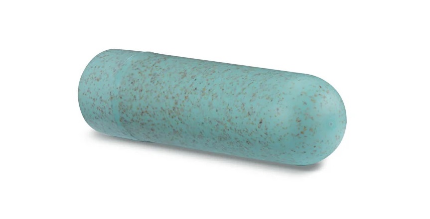 The Gaia Eco Rechargeable Bullet is an eco-conscious vibrato... Gaia - Eco Rechargeable Bullet - Aqua photo-6