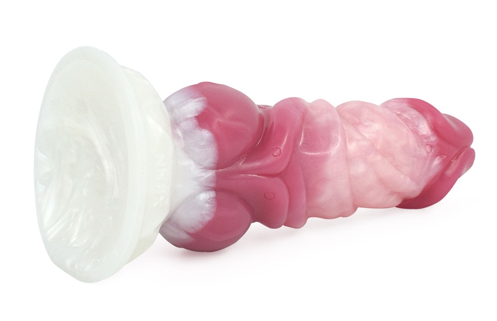 Material:silicone
Intotal L: 17.5cm
Insert L: 15cm
Diameter... FAAK - Demon Wolf Randy Strap-On - Rosy photo-9