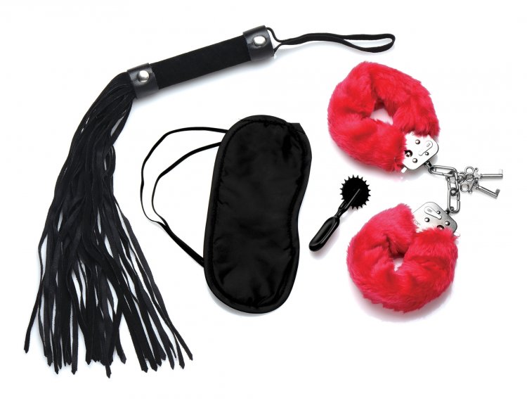 Begin your kinky adventure and explore the fetishes youve be... Frisky - Passion Fetish Kit - Black/Red photo-3