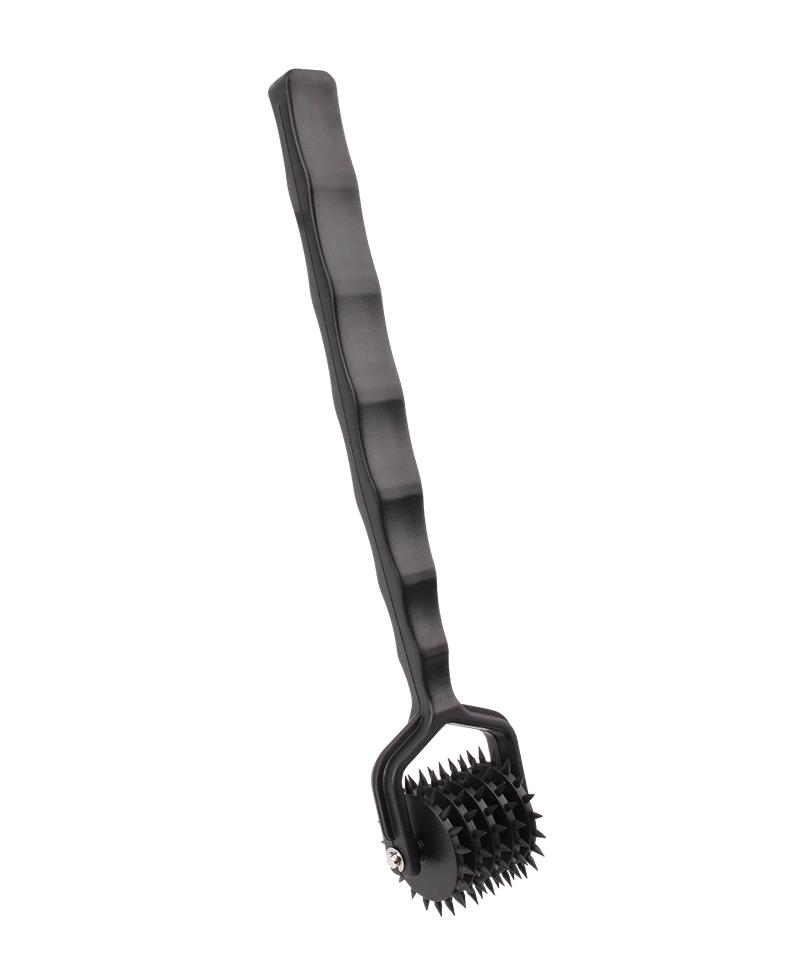 Stimulating Pinwheel With Sharp Rollers, Great In Combinatio... Chisa - Prickly Pinwheel 5 Row - Black photo-4