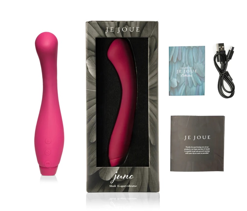 Juno, the G-Spot Goddess! Juno is the world's softest, s... Je Joue - Juno G-Spot Vibrator - Fuchsia photo-6