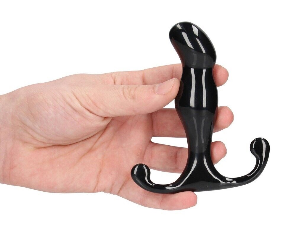 Upright style, angled head for more focused stimulation
Spec... Aneros - Progasm Jr. Prostate Massager - Black photo-2