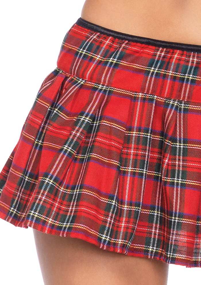 Take nerdy to me! Get straight A's in the 4 PC Miss Prep... Leg Avenue - Miss Prep School Costume 4 pcs - Red - S/M photo-8