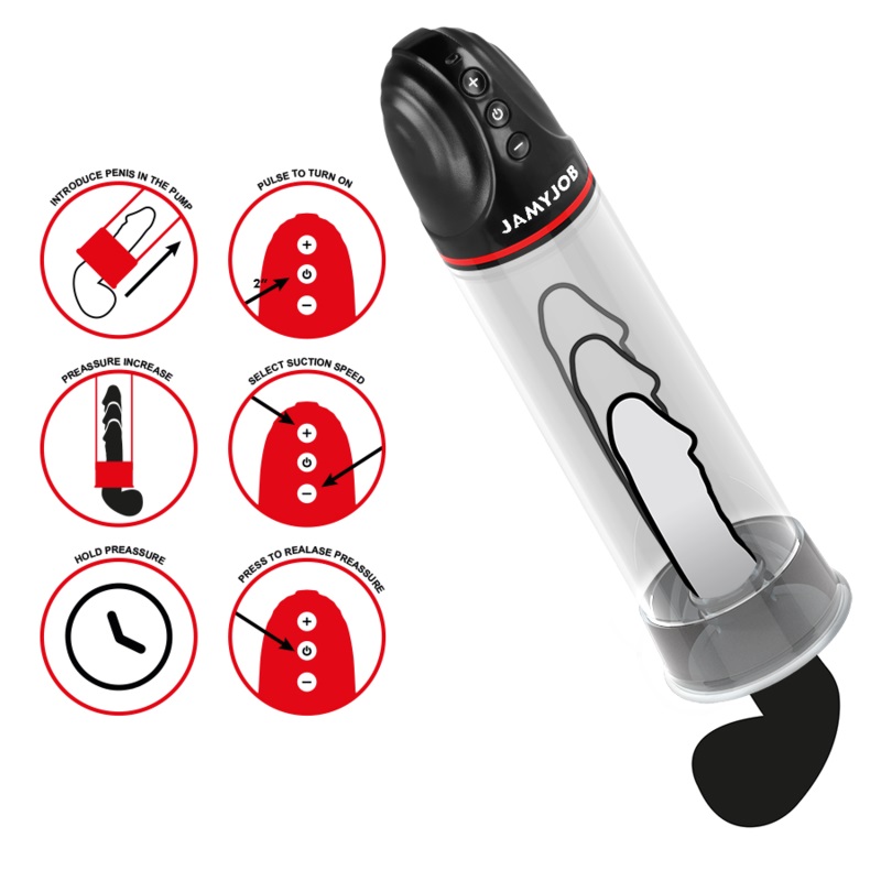 The XPAND Automatic Penis Extender Pump from JAMYJOB is a hi... Jamyjob - Xpand Auto Cock Pump photo-3