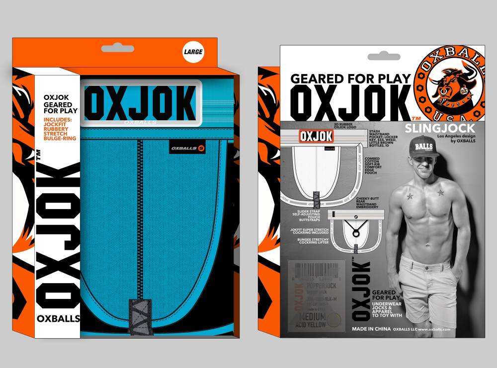 SLINGJOCK from OXJOK is a daily-wear jock soft-rib comfort j... Oxjok - Slingjock w Ring - Pool - S photo-12