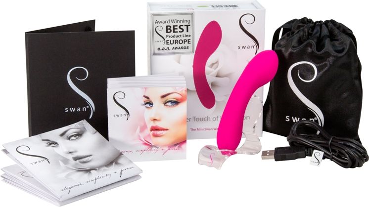 The Mini Swan Wand is a luxurious compact vibe gaining its i... Swan - The Mini Swan Wand - Pink photo-11