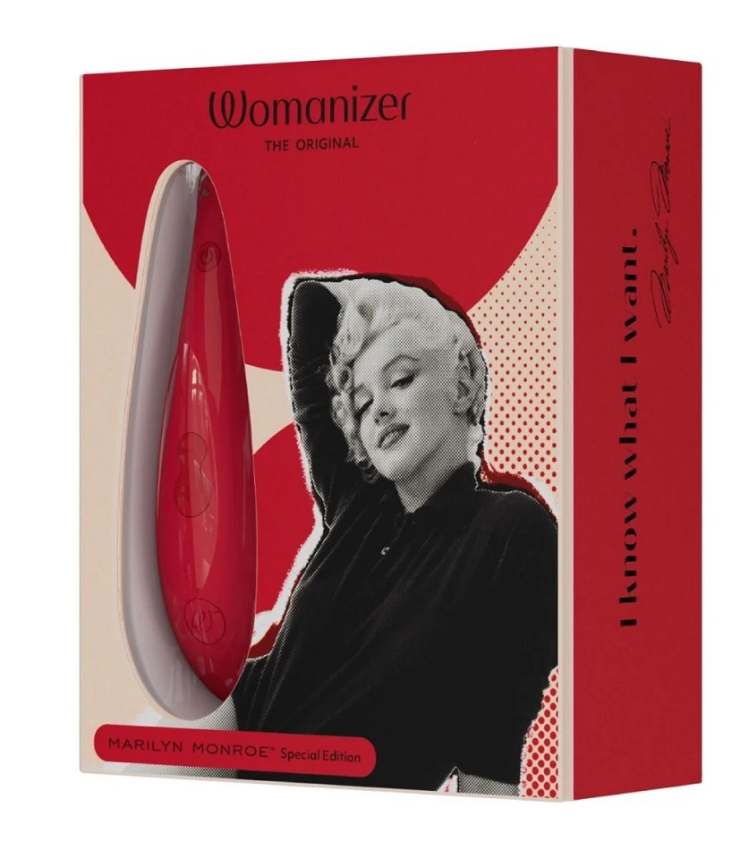 Womanizer x Marilyn Monroe Special Edition offers you a mome... Womanizer - Marilyn Monroe Classic 2 - Red photo-13