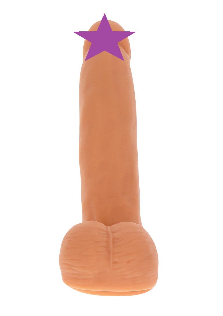 This premium quality dildo from the Get Real Naked by TOYJOY... ToyJoy - Magnetic Trusting Dildo - Skin photo-2
