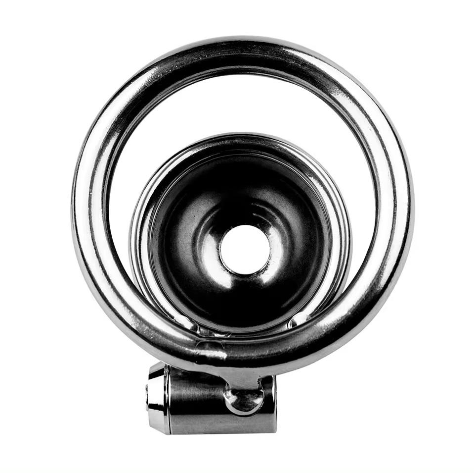 Short chastity device for men
Material: Stainless steel
Ca... MT - Short Cock Cage 50mm - Silver photo-4