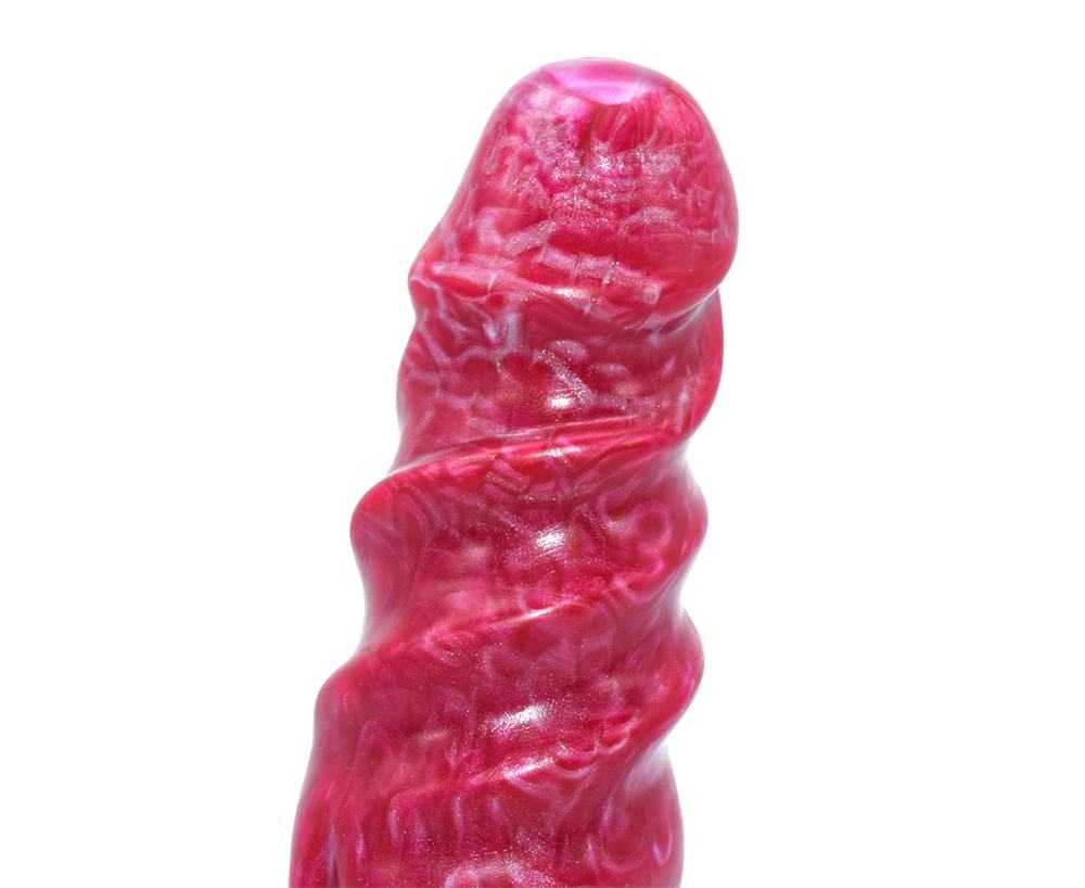 Full and round head deep thread design double friction stimu... FAAK - Spiral Dildo - Aula photo-6