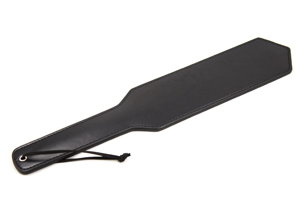 Made of soft and smooth PU leather. No damage to the skin.
I... SMVIP - Spanking Paddle A - Black photo-2