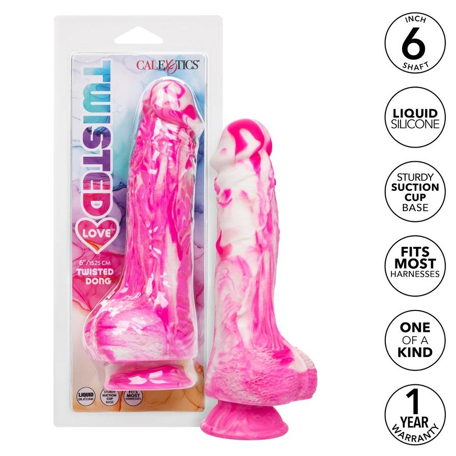 CEN - 6" 滑稽仿真阳具 - 粉红色 CEN - 6" 滑稽仿真阳具 - 粉红色 照片-9