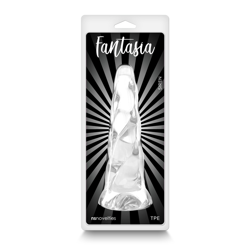 Fantasia’s luscious toys are designed for luxurious and stim... NS Novelties - Fantasia Siren Dildo - Clear photo-3