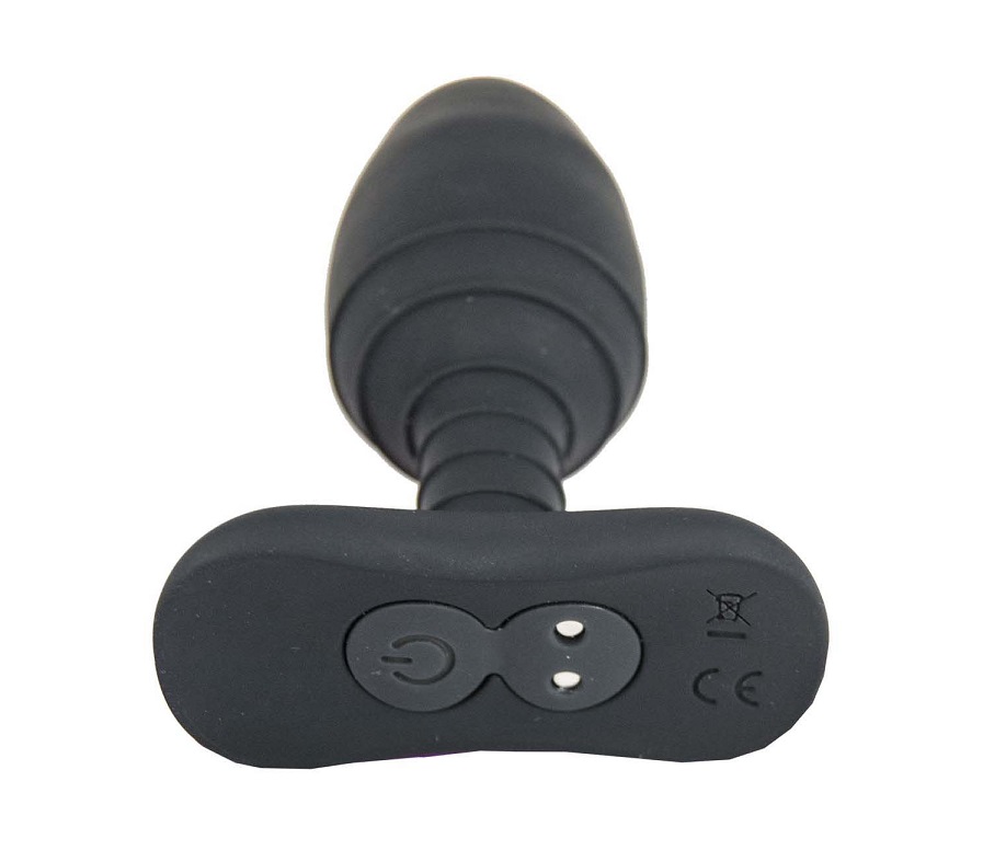 The Commander Heat Up Butt Plug is a powerful and innovative... Nasstoys - Beginner Heating Vibro Plug - Black photo-2