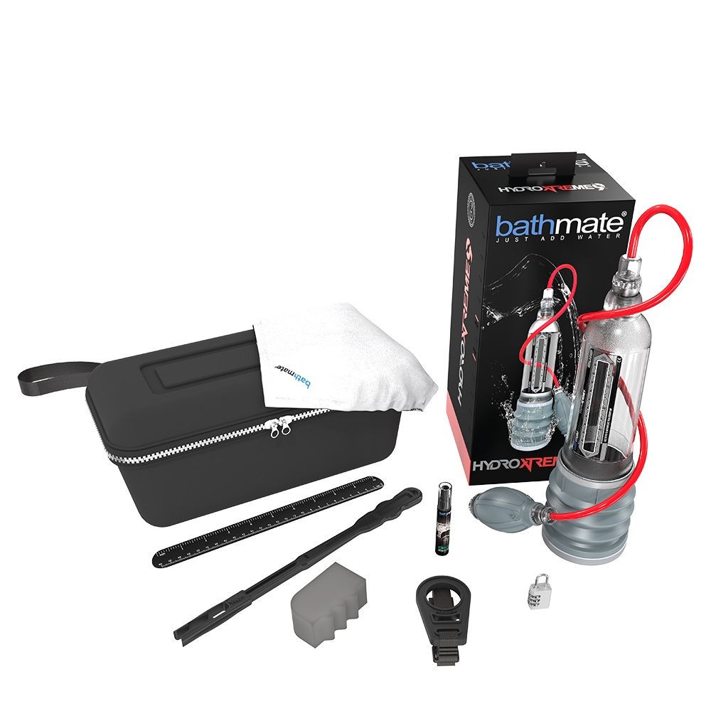 Designed for a penis size of up to 9-11" when erect, th... Bathmate - HydroXtreme 9 - Clear photo-5