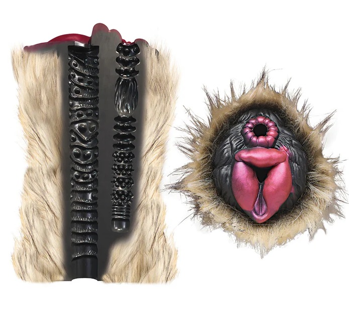Embrace the call of the wild with the Savage She-Wolf Silico... Creature Cocks - Savage She-Wolf Masturbator photo-6