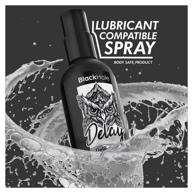 BLACK HOLE brand delay spray is an intimate product designed... Black Hole - Delay Spray - 30ml photo-4