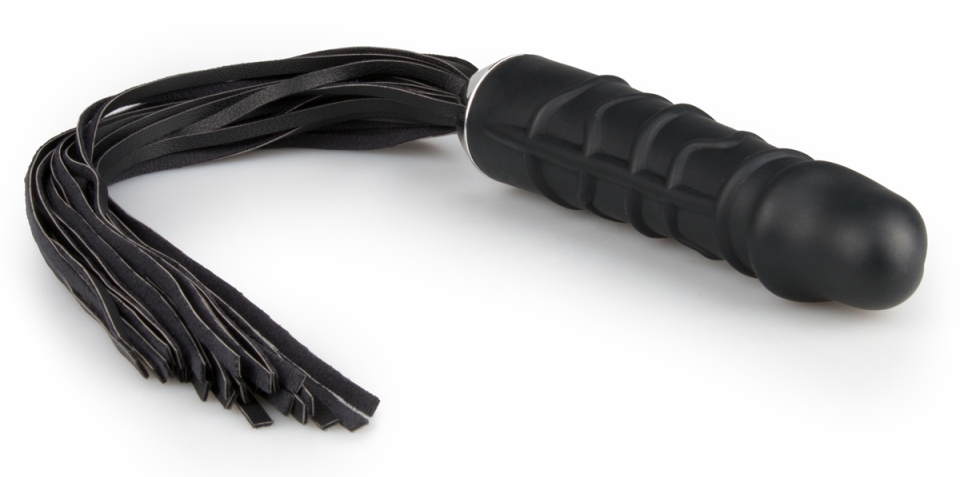 Spice up any S&M game with this flogger dildo! Do you want t... Easytoys - Flogger Dildo - Black photo-2