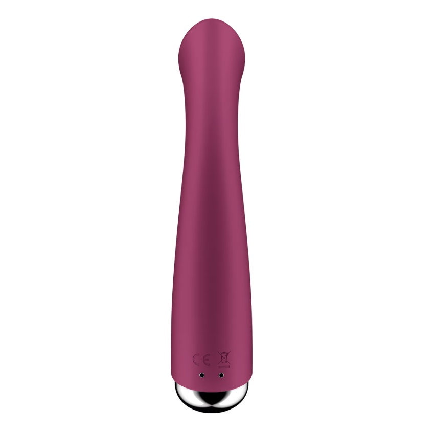 The new Satisfyer Spinning series is sure to spin your head ... Satisfyer - Spinning G-Spot 1 Vibrator - Red photo-4