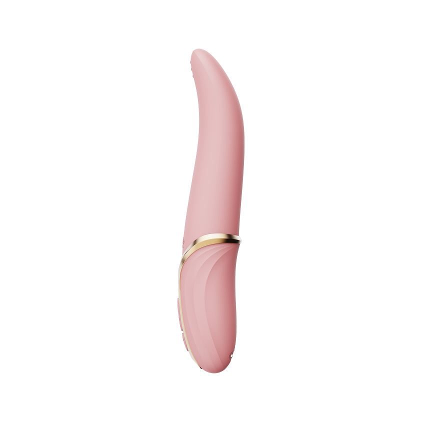 ZALO's EVE Oral Pleasure Vibrator from the Aurora series... Zalo - Eve Heating Vibrator - Sakura Pink photo-2