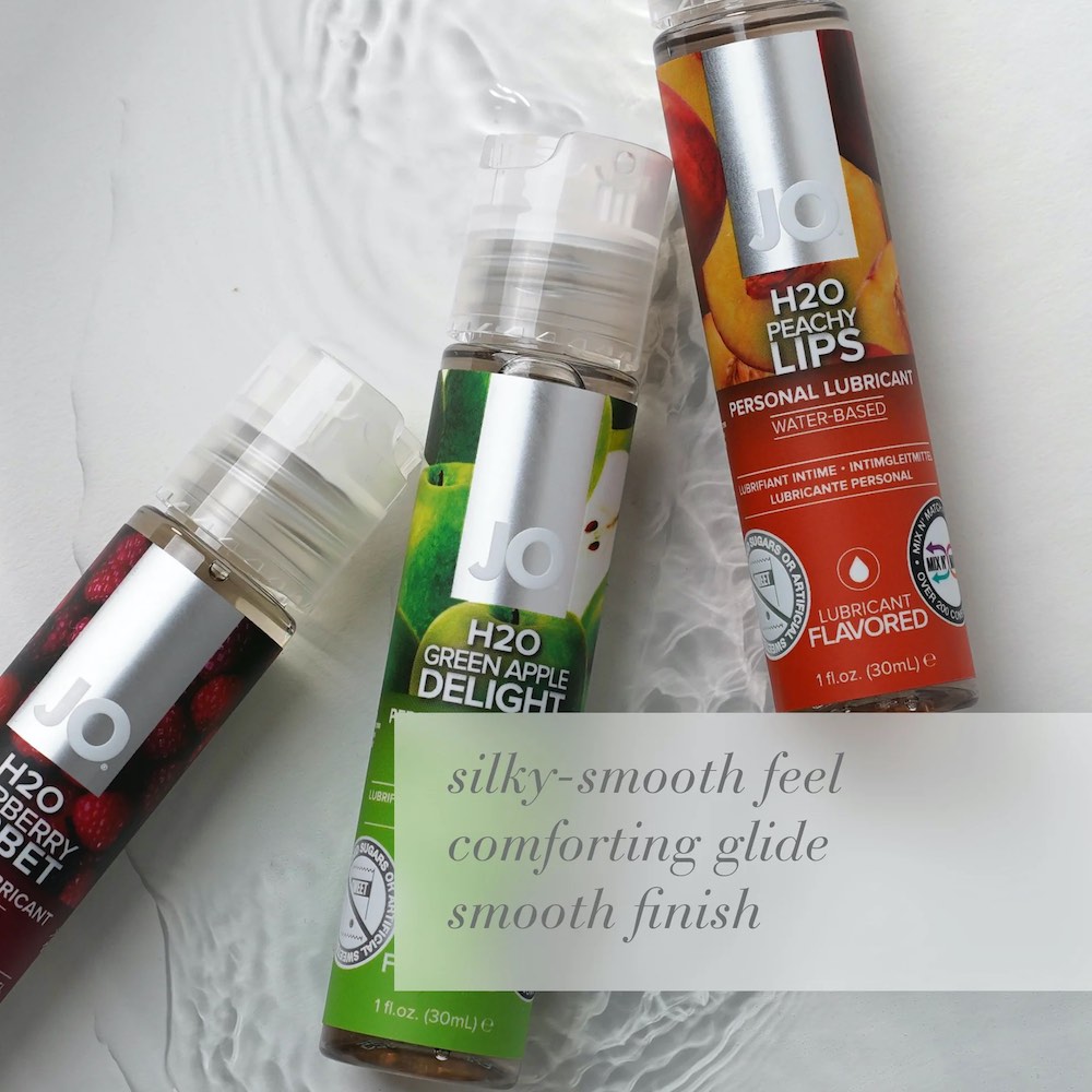 The JO H2O FLAVORED COLLECTION offers a flavorful array of p... JO - H2O Green Apple Lubricant - 120ml photo-3