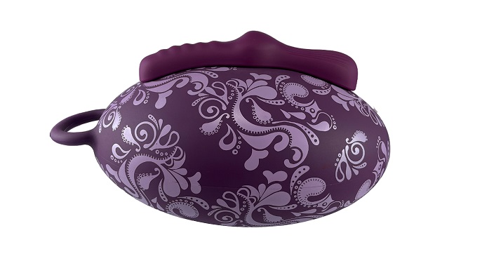 The hands-free sit-on Bouncy Bliss vibrator offers an extens... Bouncy Bliss - Flow Vibro Grinder Pillow - Purple photo-2