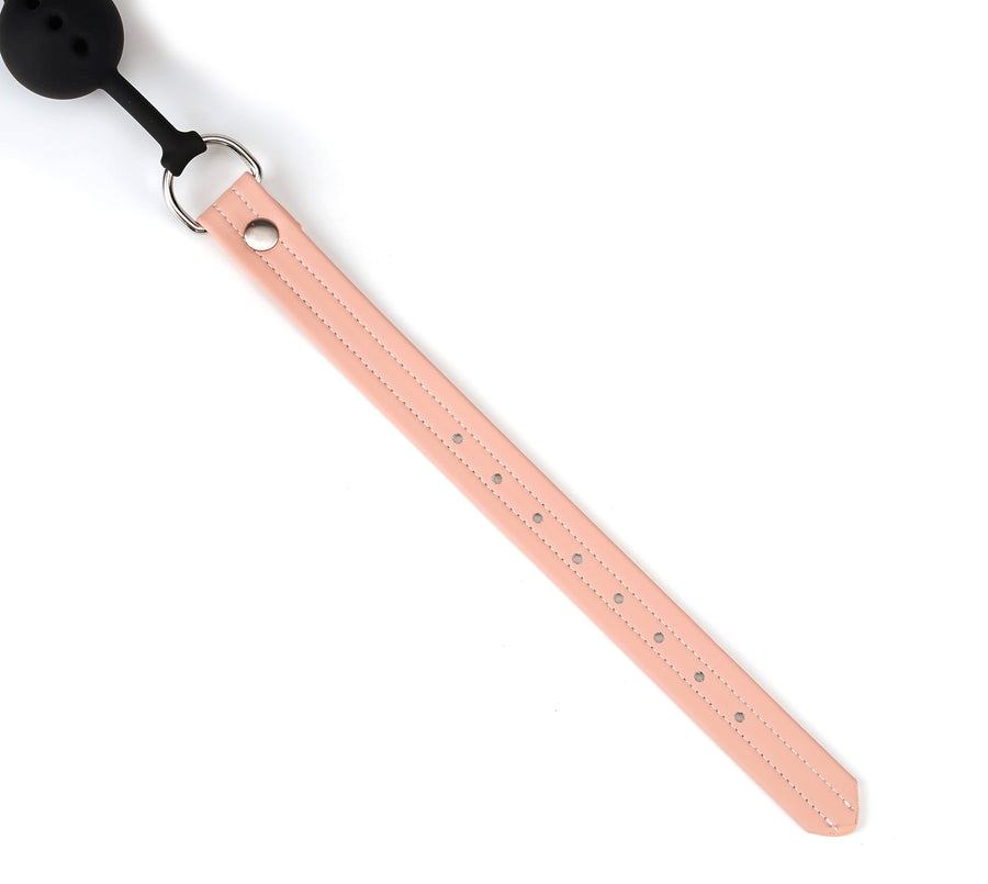 Weather resistance (hydrolysis resistance, UV resistance, sa... Liebe Seele - Organosilicon Ball Gag - Pink photo-4
