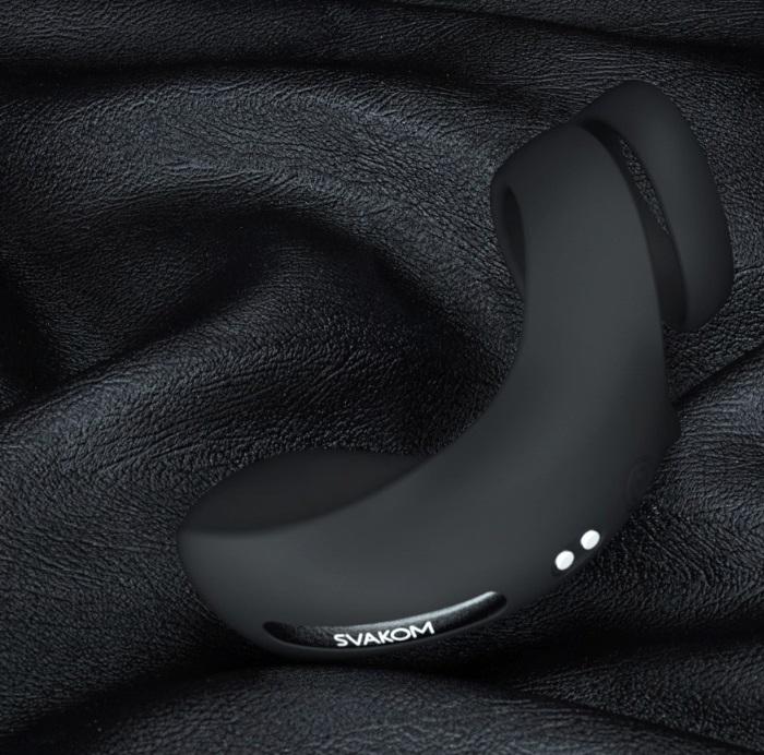 Benedict comes with a motor sure to leave you weak in the kn... SVAKOM - Benedict Double Ring Perineum Stimulator - Black photo-10
