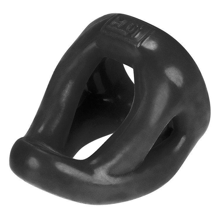 SLINGSHOT is a sling that fits-a hybrid cocksling with a tea... Hunkyjunk - Slingshot Teardrop Cocksling - Black photo-2